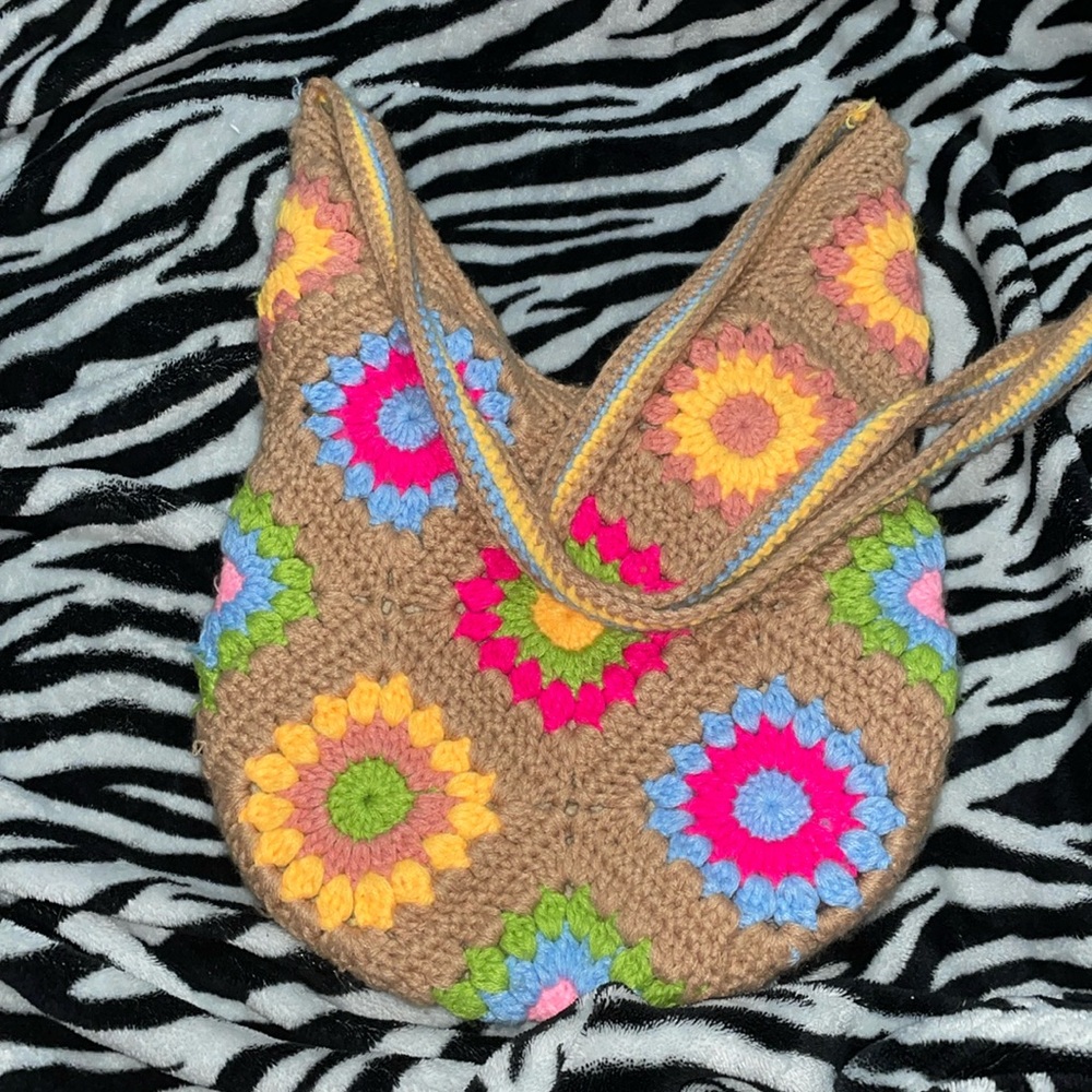 Crochet Cross Purse